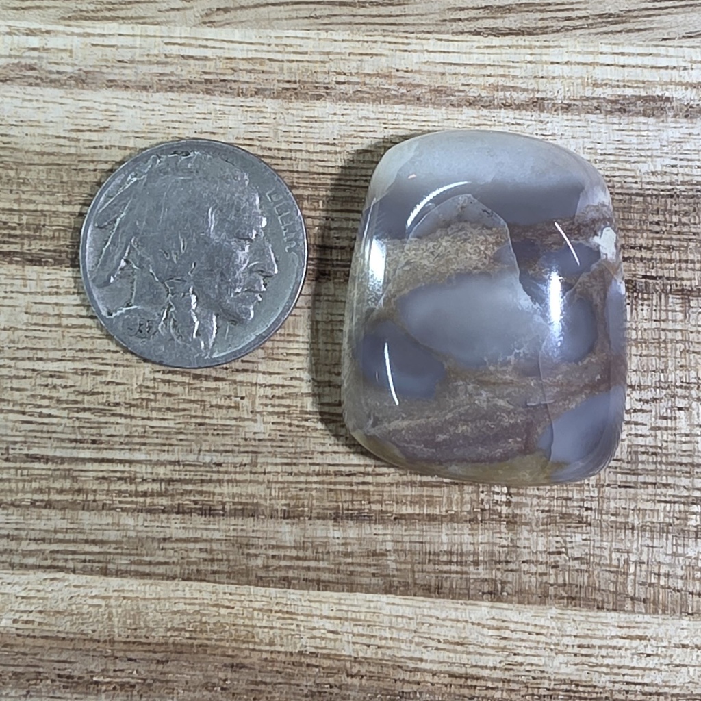 [DCFNC01] DRY CREEK FLINT CABOCHON 77.90CT
