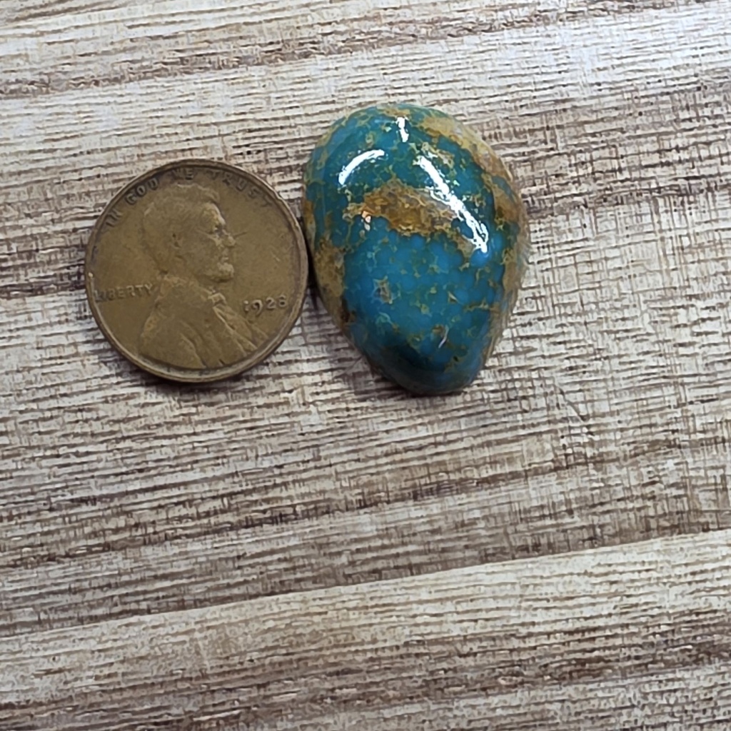 KINGMAN CABOCHON 19CT (STABILIZED)