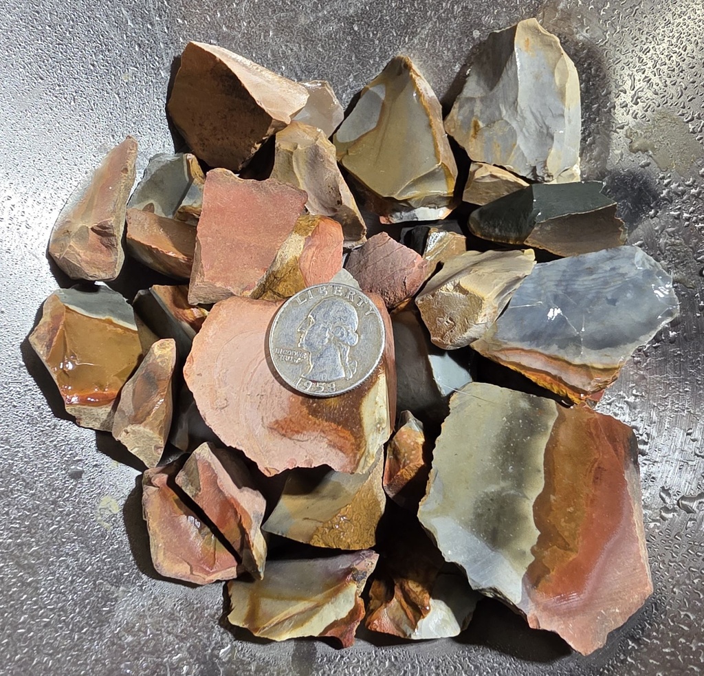 DESERT JASPER ROUGH 1LB BAG